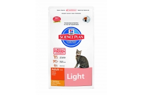 Hills Science Plan Feline Adult Light with Chicken Dry 1.5kg