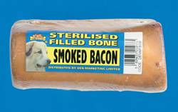 DENMFBS - SMOKED BACON FILLED BONE 25 pack