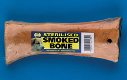 DENSB/SW LARGE SMOKED SOLID BONE 20 pack