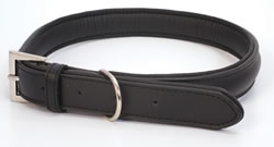 LB-025 BLACK DOG COLLAR 70cm/28