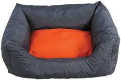 LB-350C Water Resistant Bed, Antracite & Orange Large