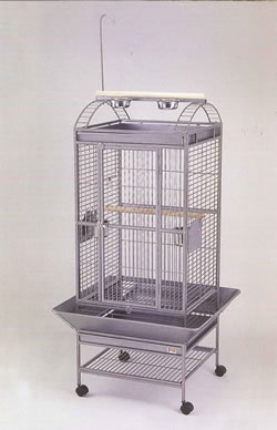 LB-B4  ANTIQUE SILVER CAGE (2 PARTS)