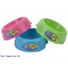 CAT BOWL IN 3 NEON COLOURS  W/STICKY LABEL
