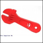 CRUFTS RUBBER SPANNER DOG TOY