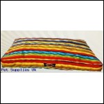 Rainbow Striped Lounger Large Size