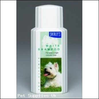 Sherleys White Shampoo (200ml) For White or Light Coloured Dogs