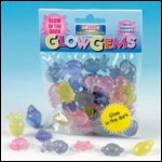 Classic Glowgems - glow-in-the-dark gems for aquaria & fishtanks 