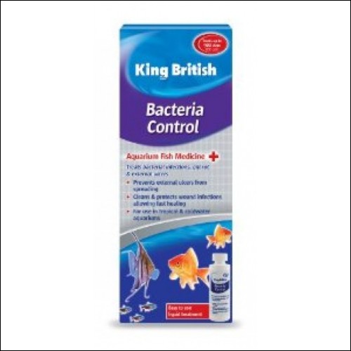 King British Bacteria Control 100ml  Fish Treatment