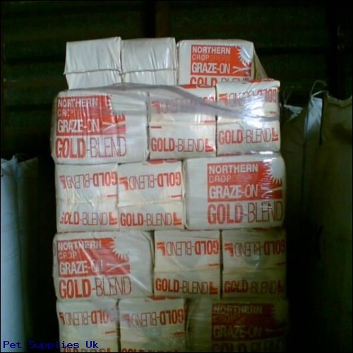 Pallet Of Graze On Goldblend is blended with quality soft straw