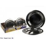 STAINLESS STEEL 7" PET BOWL