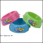 CAT BOWL IN 3 NEON COLOURS  W/STICKY LABEL