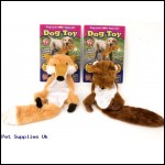 30" DELUXE TOY WITH SQUEAK IN  HEAD/TAIL 2 ASSORTED