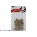 FLAVOURED PAW PRINT SHAPED  TREATS IN PTD OPP SEALED BAG