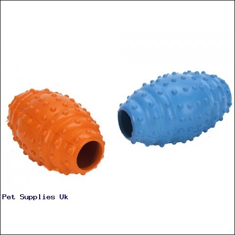 CRUFTS OVAL RUBBER TREAT TOY