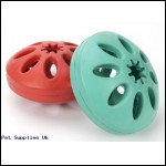 CRUFTS RUBBER TREAT DISC TOY