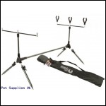 FULLY ADJUSTABLE ROD POD  W/ACCESSORIES IN CARRY BAG