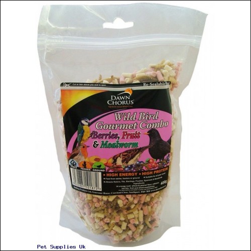Dawn Chorus Gourmet Suet Combo With Mealworms 400G