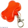 New Red Bone Collar Safety Flasher - Battery Included - Uses 2 Super Bright LED's 