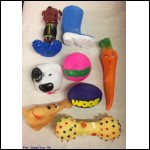 Squeaky Pet Toys 24pk Mixed Nice Quality
