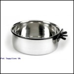Classic Stainless Steel Bowl and Clamp, 4.75-inch Dia