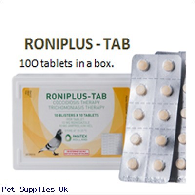 Pantex Roniplus- Tab 100 tablets (Trichomoniasis & Coccidiosis)